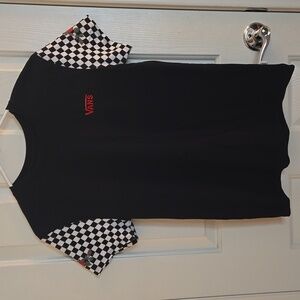 Vans Women's T-Shirt. Size XS. Color is Black